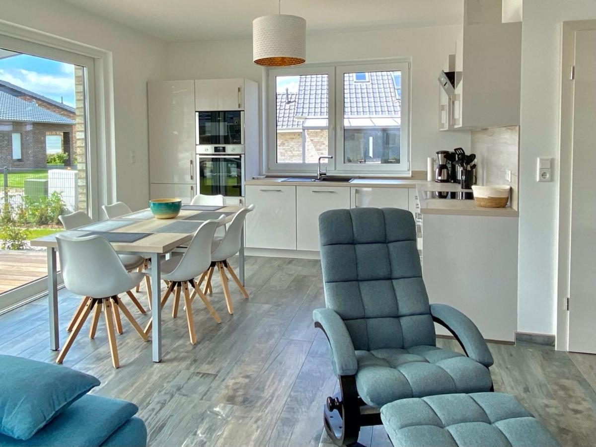 Ferienhaus Seestern Am Harkebruegger See Mit Sauna Und Kamin Barssel  Luaran gambar
