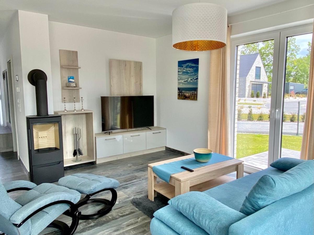 Ferienhaus Seestern Am Harkebruegger See Mit Sauna Und Kamin Barssel  Luaran gambar