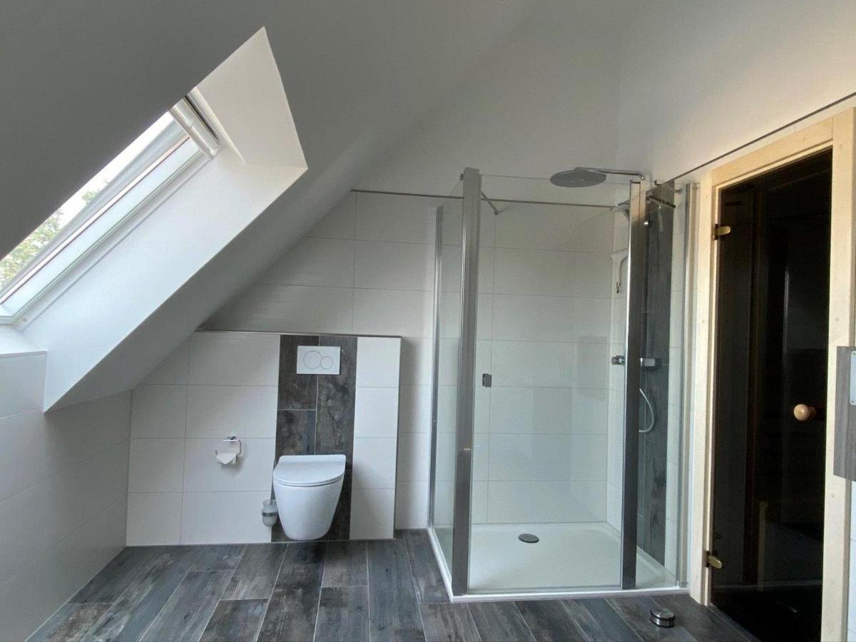Ferienhaus Seestern Am Harkebruegger See Mit Sauna Und Kamin Barssel  Luaran gambar