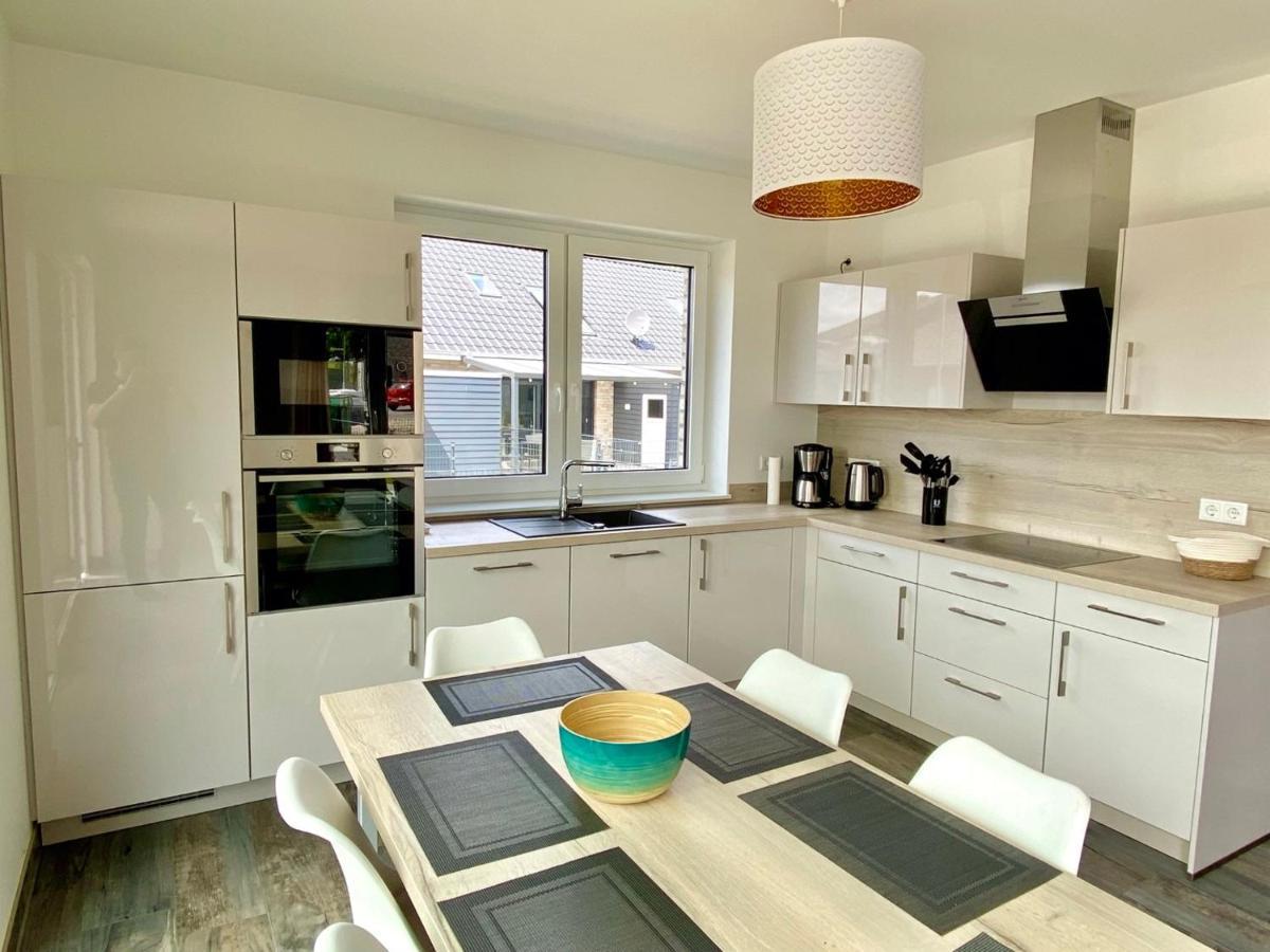 Ferienhaus Seestern Am Harkebruegger See Mit Sauna Und Kamin Barssel  Luaran gambar